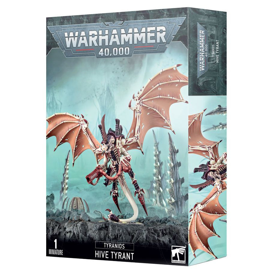 Warhammer 40000 Tyranids Hive Tyrant Multipart Plastic Miniature Box Packaging