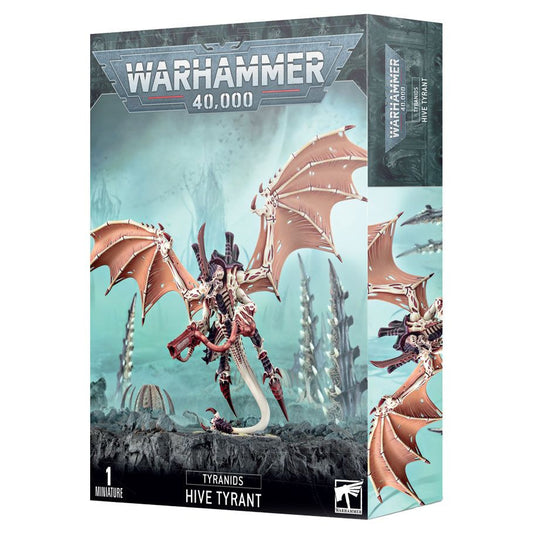 Warhammer 40000 Tyranids Hive Tyrant Multipart Plastic Miniature Box Packaging