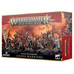 Warhammer Age of Sigmar Slaves to Darkness Chaos Warriors Multipart Plastic Miniatures Box Packaging
