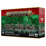 Warhammer Age of Sigmar Skaven Warpspark Weapon Battery Multipart Plastic Miniatures Box Packaging