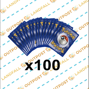 100 Pokémon Card Bulk Lot - Random Assortment