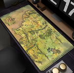 Middle-earth Map Large Gaming Mousepad Desk Mat 900x400mm