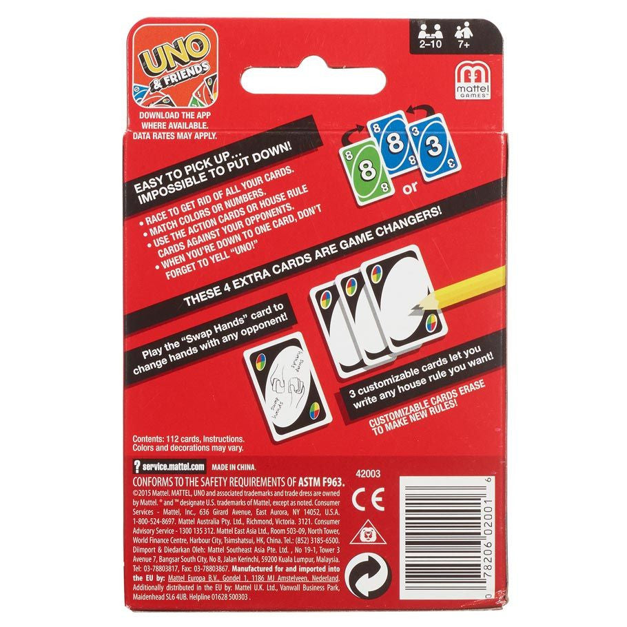 UNO Classic Card Game (108-Card Deck) - Mattel Games