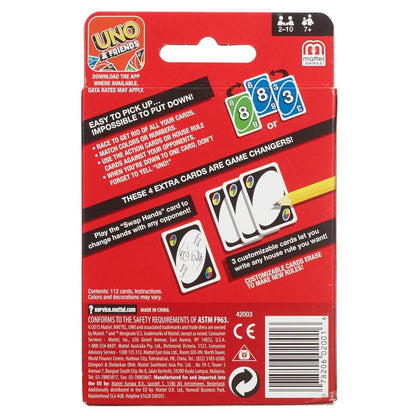 UNO Classic Card Game (108-Card Deck) - Mattel Games