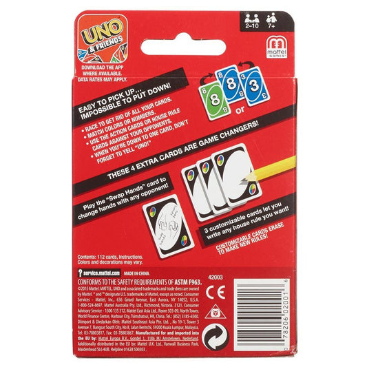 UNO Classic Card Game (108-Card Deck) - Mattel Games