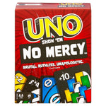 UNO Show Em No Mercy Aggressive Brutal Fast Paced Card Game Box Packaging