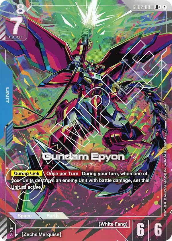 Gundam GCG Dual Impact Booster Pack (GD02) – Alternate Art & Rare Cards