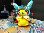 Pikachu Poncho Lucario Plush
