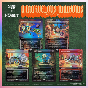Magic The Gathering Secret Lair x The Hobbit Over the Edge of the Wild Foil Edition Box Set