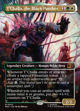 Magic: The Gathering Marvel Super Heroes Commander Deck – Wakanda Forever