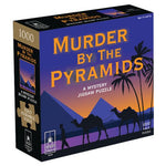 Murder by The Pyramids Classic Mystery One Thousand Piece Clue Solving Jigsaw Puzzle Box Packaging